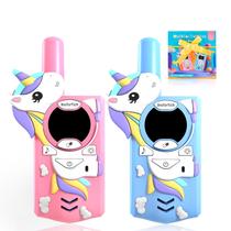 Walkie Talkies Insforfich Unicorn para crianças de 3 a 12 anos Walkie Talkies Insforfich Unicorn para crianças de 3 a 12 anos