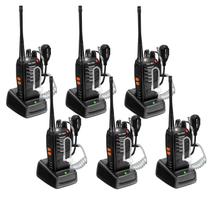 Walkie Talkies MaxTalker MT-8S Long Range, pacote com 6 acessórios