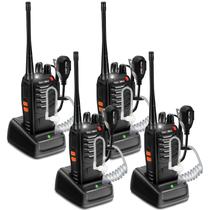 Walkie Talkies MaxTalker MT-8S Recarregável 1500mAh, pacote com 4