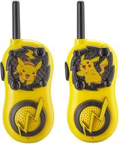 Walkie Talkies Pokémon Pikachu - eKids Alcance Longo
