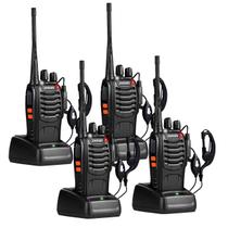 Walkie Talkies pxton Walky Talky Long Range para adultos (pacote com 4)