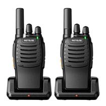 Walkie Talkies Retevis H-777 recarregável de longo alcance, pacote com 2