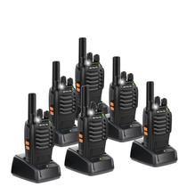 Walkie Talkies Retevis H-777 recarregável de longo alcance, pacote com 6