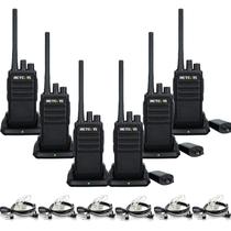 Walkie Talkies Retevis RT17 recarregável de longo alcance, pacote com 6 Walkie Talkies Retevis RT17 recarregável de longo alcance, pacote com 6