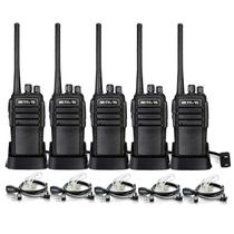 Walkie Talkies Retevis RT21 de longo alcance para adultos (pacote com 5)