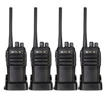 Walkie Talkies Retevis RT21 para adultos de longo alcance (pacote com 4)