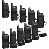 Walkie Talkies Retevis RT22 Recarregáveis - Alcance Longo - Pacote com 10