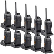 Walkie Talkies Retevis RT27 de longo alcance, pacote com 10 recarregáveis
