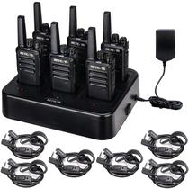 Walkie Talkies Retevis RT68 Recarregáveis - Pacote com 6 e Carregadores