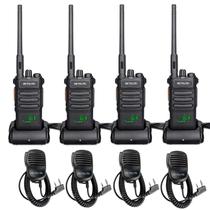 Walkie Talkies Retevis RT86 - Rádio Bidirecional de Longo Alcance (Pacote com 4)