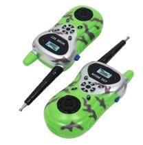 Walkie-Talkies Wokex Mini para Crianças - 2 Unidades - Verde