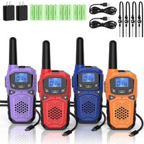 Walkie Talkies WokTok de Longo Alcance - Rádio Bidirecional para Adultos e Crianças