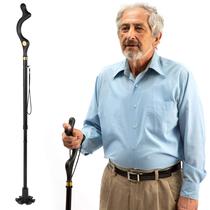 Walking Cane Medical King Special Balancing 10 Heights Black