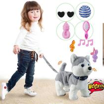 Walking Dog Barking Toy Husky Musical Cantando e Dançando