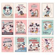 Wall Art BigWig Prints Disney Mickey & Minnie, conjunto de 12
