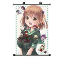 Wall Art The Devil é um anime de meio período Maou e Emi 40x60cm Wall Art The Devil é um anime de meio período Maou e Emi 40x60cm