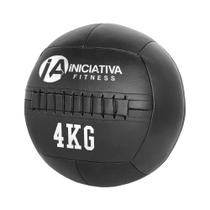 Wall ball 10lb / 4kg - preta iniciativa fitness