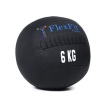 Wall Ball 6kg Medicine Ball Couro Cross Funcional