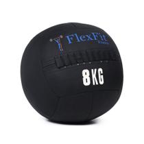 Wall Ball 8kg Medicine Ball Couro Cross Funcional