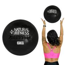 Wall Ball Bola De Peso 6 Kg Para Treinamento Funcional Medicine Funcional Slam Ball - Natural Fitness
