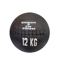 Wall Ball De 12Kg Em Sintético De Alta Qualidade Para Academia Treinos De Fortalecimento Musculação Wall Ball De 12Kg Em Sintético De Alta Qualidade Para Academia Treinos De Fortalecimento Musculação