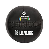 Wall Ball em Couro 18lb/8,1kg - Line Fitness