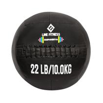 Wall Ball Em Couro 22lb/10kg - Line Fitness