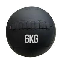 Wall Ball em Couro de 6kg Alta Qualidade Durabilidade e Funcionalidade Para Treinos - BF FITNESS STORE