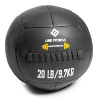 Wall Ball Em material sintético 20lb/9,7kg - Line Fitness