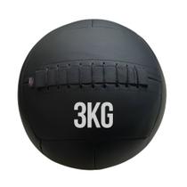 Wall Ball Para Seus Treinos Alta Qualidade Em Couro de 3kg Funcionalidade Academia - BF FITNESS STORE