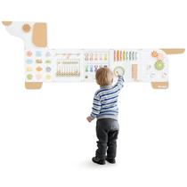 Wall Busy Board Beright Dog Activity para crianças brancas