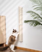 Wall Cat Scratching Post Aechonow de 34 polegadas para gatos domésticos