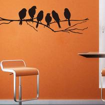 Wall Decal Birds On Branch Silhouette Minimalist Home Decor Vinyl Sticker Living Room Nature Art Wall Decal Birds On Branch Silhouette Minimalist Home Decor Vinyl Sticker Living Room Nature Art