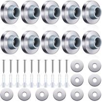 Wall Door Bumper Stop Pangda em aço inoxidável com borracha 10P Wall Door Bumper Stop Pangda em aço inoxidável com borracha 10P