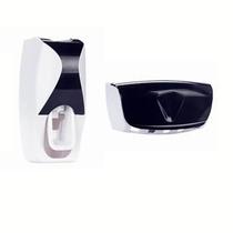 Wall-Montado Toothbrush e Toothpaste Holder Set, dispensador automático e copo