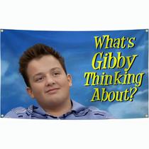Wall Tapestry Kids Anime Em que Gibby está pensando 100x150cm
