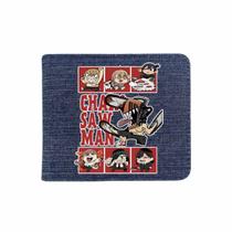 Wallet Chainsaws Mans Anime Characters Slim BiFold Jeans