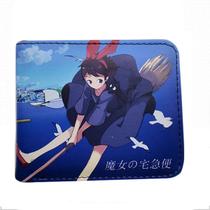 Wallet Coin Purse Leather Bifold Kiki Delivery's Services Anime