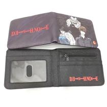 Wallet Deaths Notes Carteira fina dobrável para personagens de anime Wallet Deaths Notes Carteira fina dobrável para personagens de anime
