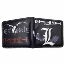 Wallet Deaths Notes Carteira fina dobrável para personagens de anime Wallet Deaths Notes Carteira fina dobrável para personagens de anime