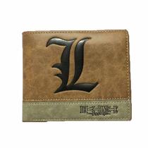 Wallet Deaths Notes Carteira fina dobrável para personagens de anime Wallet Deaths Notes Carteira fina dobrável para personagens de anime