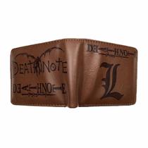 Wallet Deaths Notes Carteira fina dobrável para personagens de anime Wallet Deaths Notes Carteira fina dobrável para personagens de anime