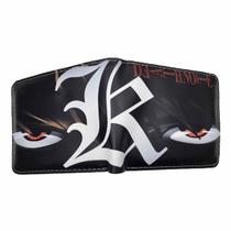 Wallet Deaths Notes Carteira fina dobrável para personagens de anime Wallet Deaths Notes Carteira fina dobrável para personagens de anime