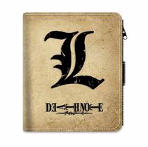 Wallet Deaths Notes Carteira fina dobrável para personagens de anime Wallet Deaths Notes Carteira fina dobrável para personagens de anime