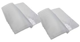 Wallet Insert AG Wallets, conjunto de 2 carteiras unissex de vinil transparente