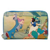 Wallet Loungefly licenciado pela Disney Snow White The Seven Dwarve