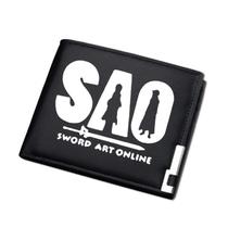 Wallet Slim BiFold Wallet Sao Anime Characters 12x10x1.5cm