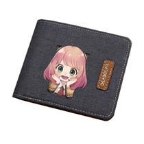 Wallet Spys Family Anime Characters Slim BiFold Canvas