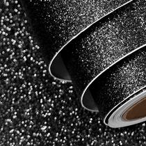 Wallpaper FunStick 40 cm x 6 m, tecido Galaxy Black Glitter