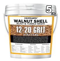 Walnut Shell Media GRITSMITH 12-20 Grit 2,3 kg - 5 libras Walnut Shell Media GRITSMITH 12-20 Grit 2,3 kg - 5 libras